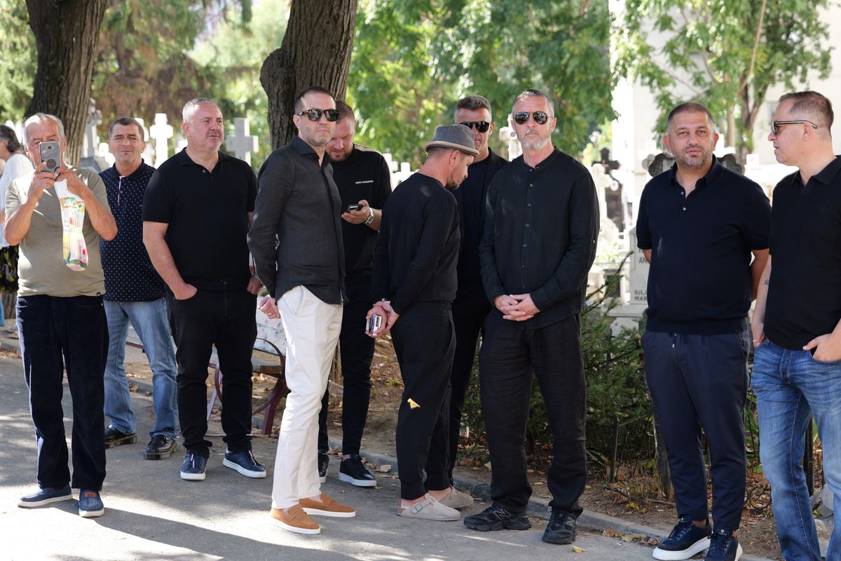 Înmormântarea lui Florin Marin