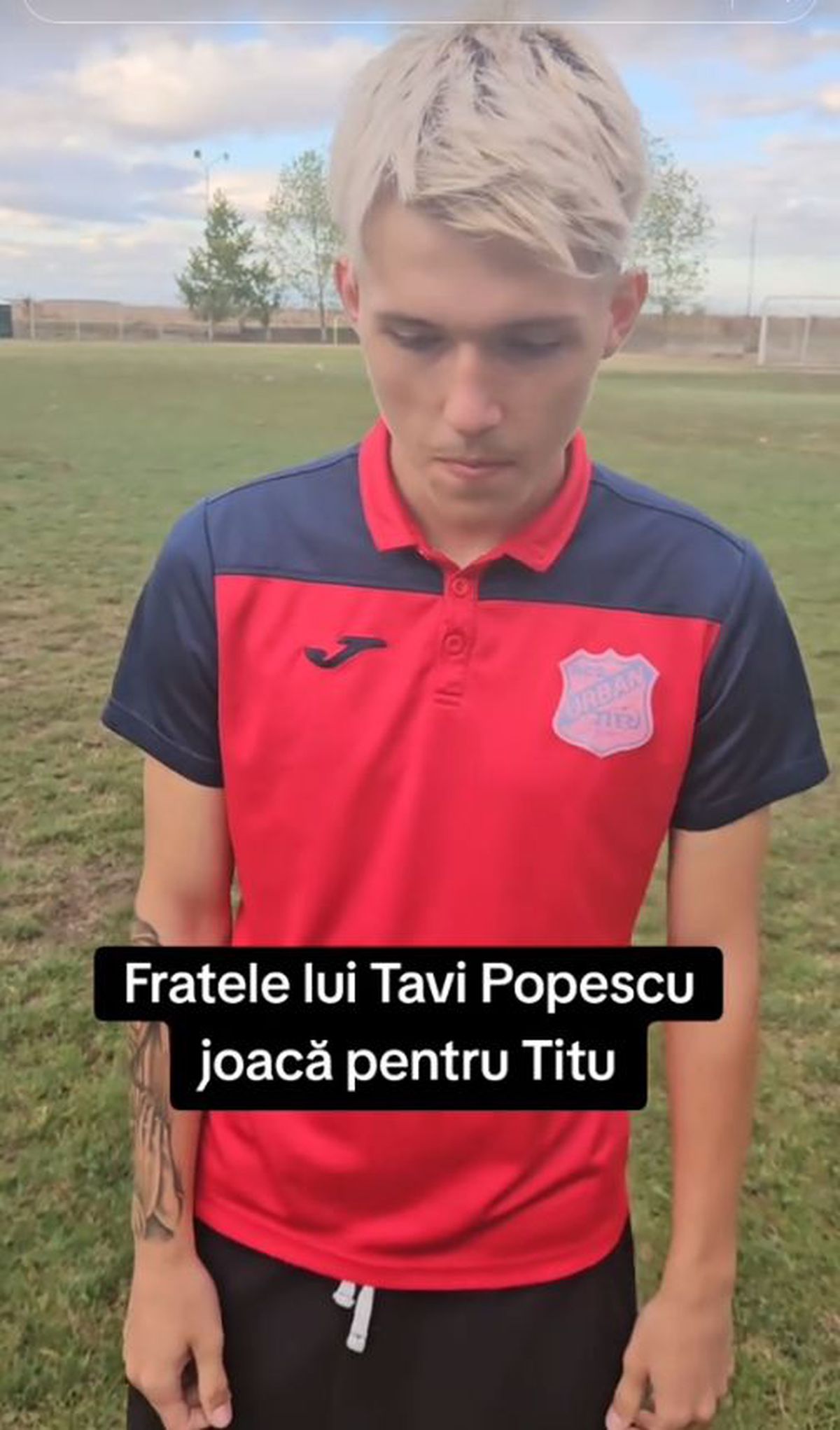 Dani Popescu, fratele lui Tavi Popescu, cu emoții la primul lui interviu, cu 500.000 de vizualizări: „Ce chef aveam să joc...”
