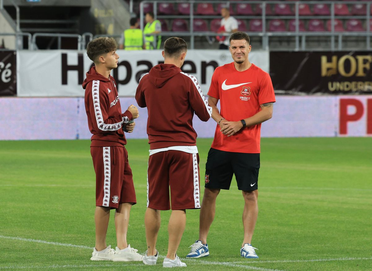 Imagini înainte de Rapid - Hermannstadt