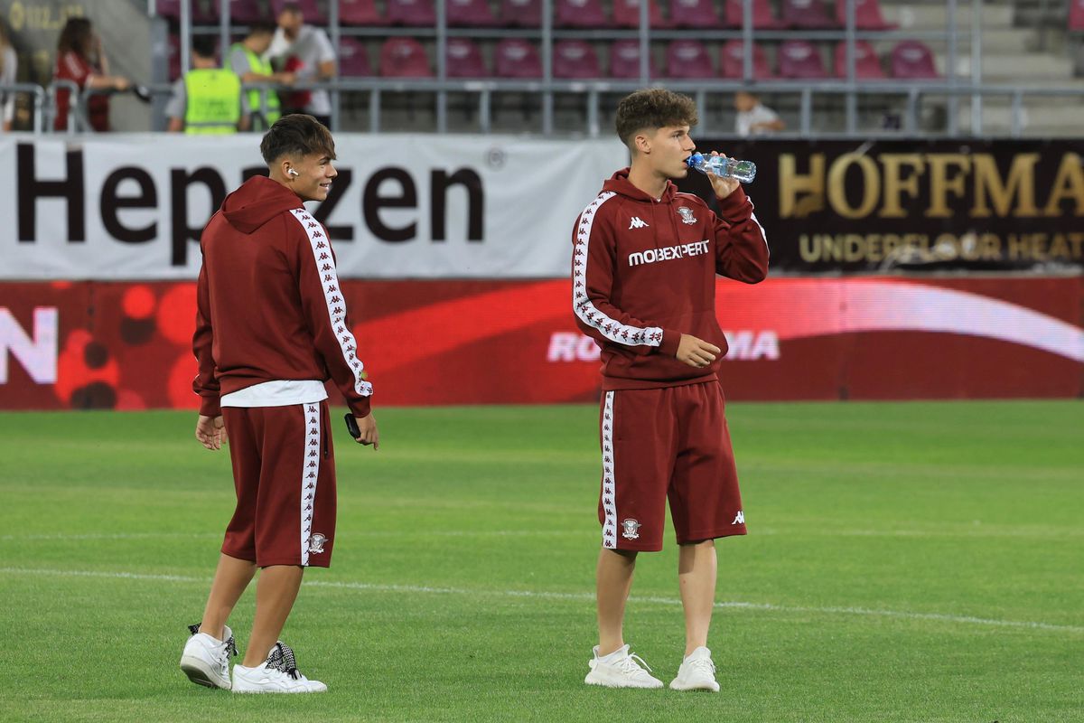 Imagini înainte de Rapid - Hermannstadt