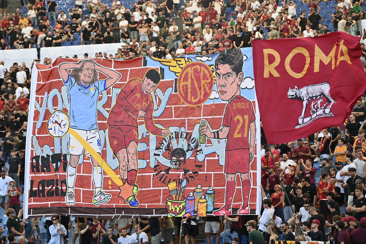 AS Roma a câștigat la limită „Derby della Capitale” » Două eliminări într-un final încins