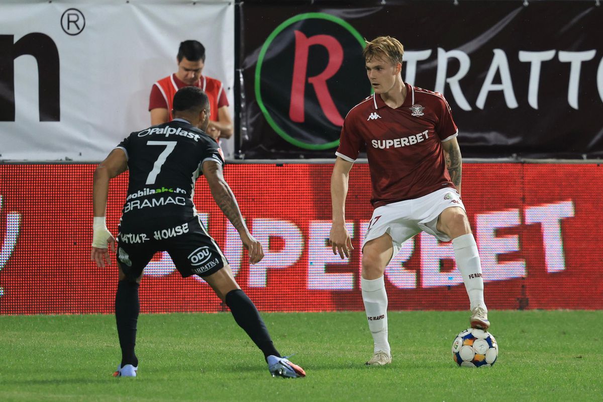 Rapid - Hermannstadt, imagini de joc