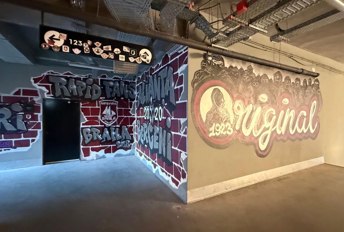 Imagini care nu au fost făcute publice până acum » Ce se ascunde sub peluza arenei din Giulești