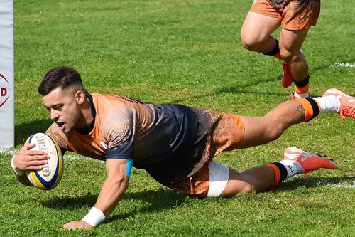 CSM Știința Baia Mare a obținut prima victorie în Cupa României la rugby/Foto: Facebook (CSM Știința Baia Mare)