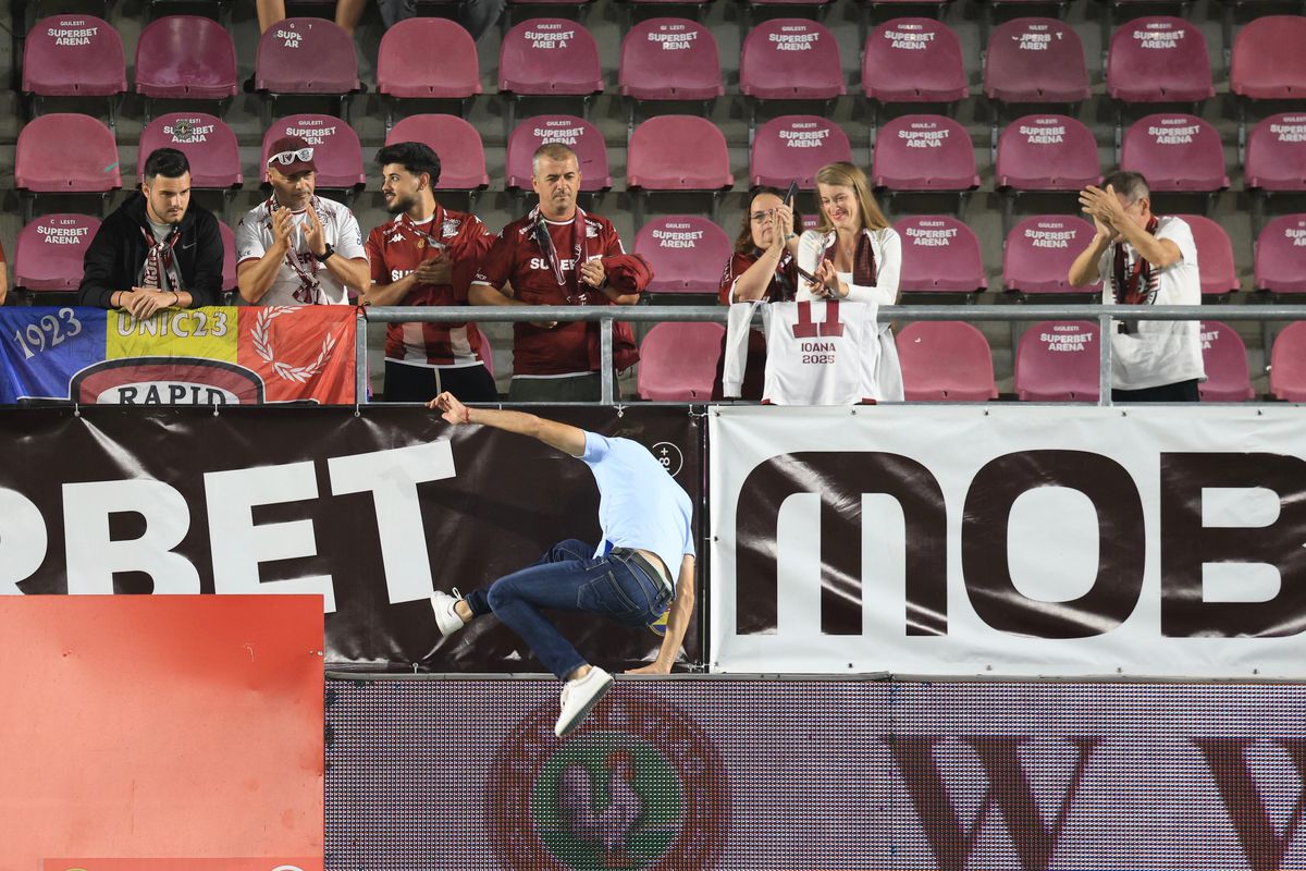 Imagini înainte de Rapid - Hermannstadt