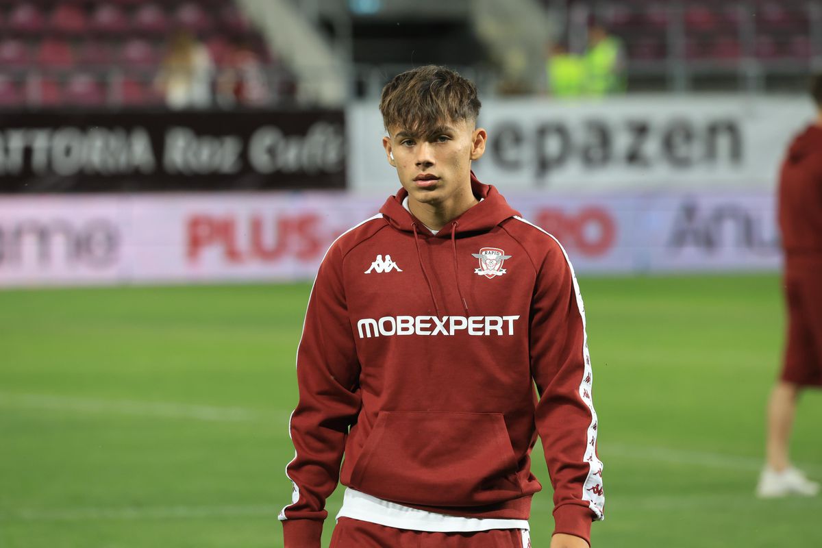 Imagini înainte de Rapid - Hermannstadt