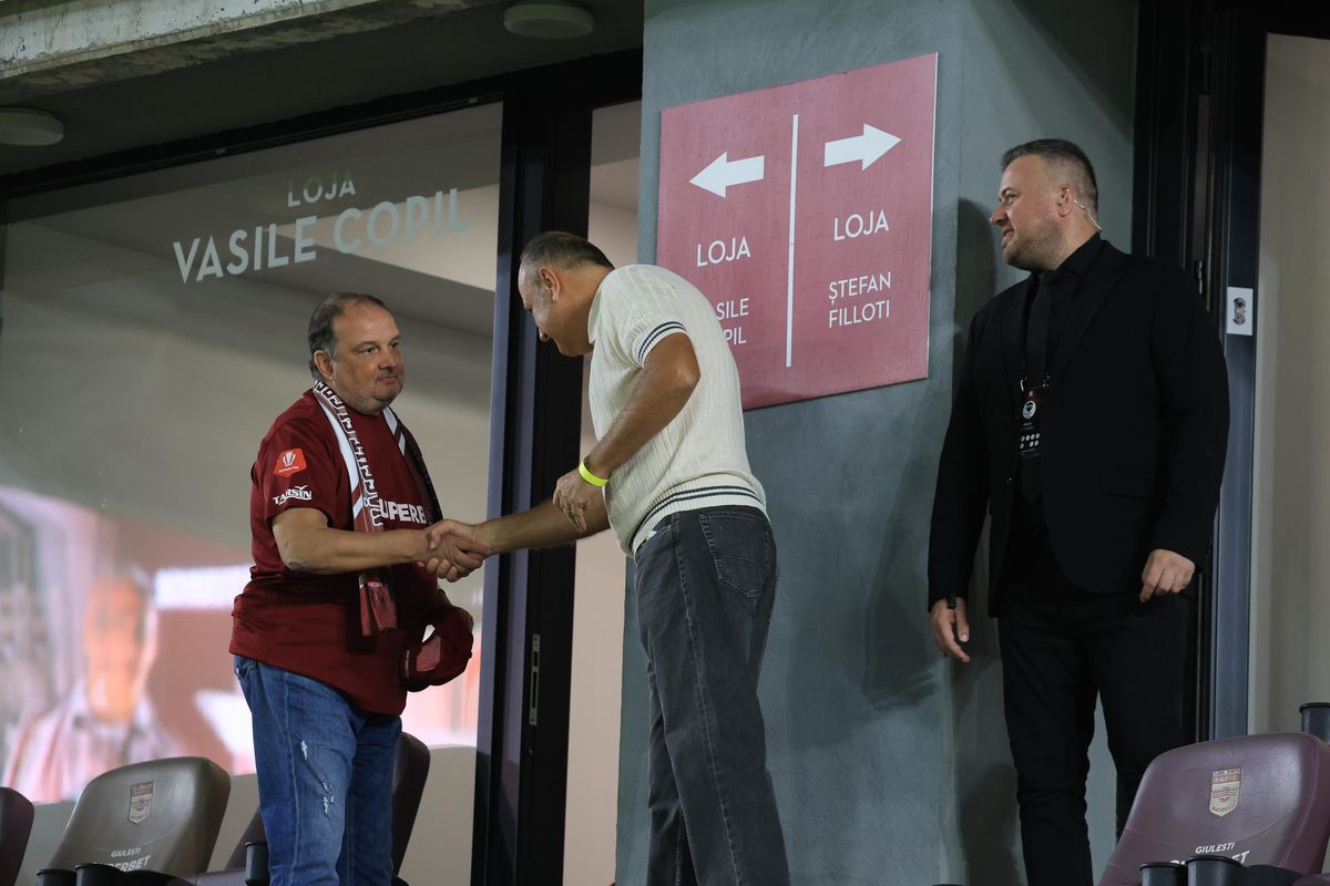 Imagini înainte de Rapid - Hermannstadt