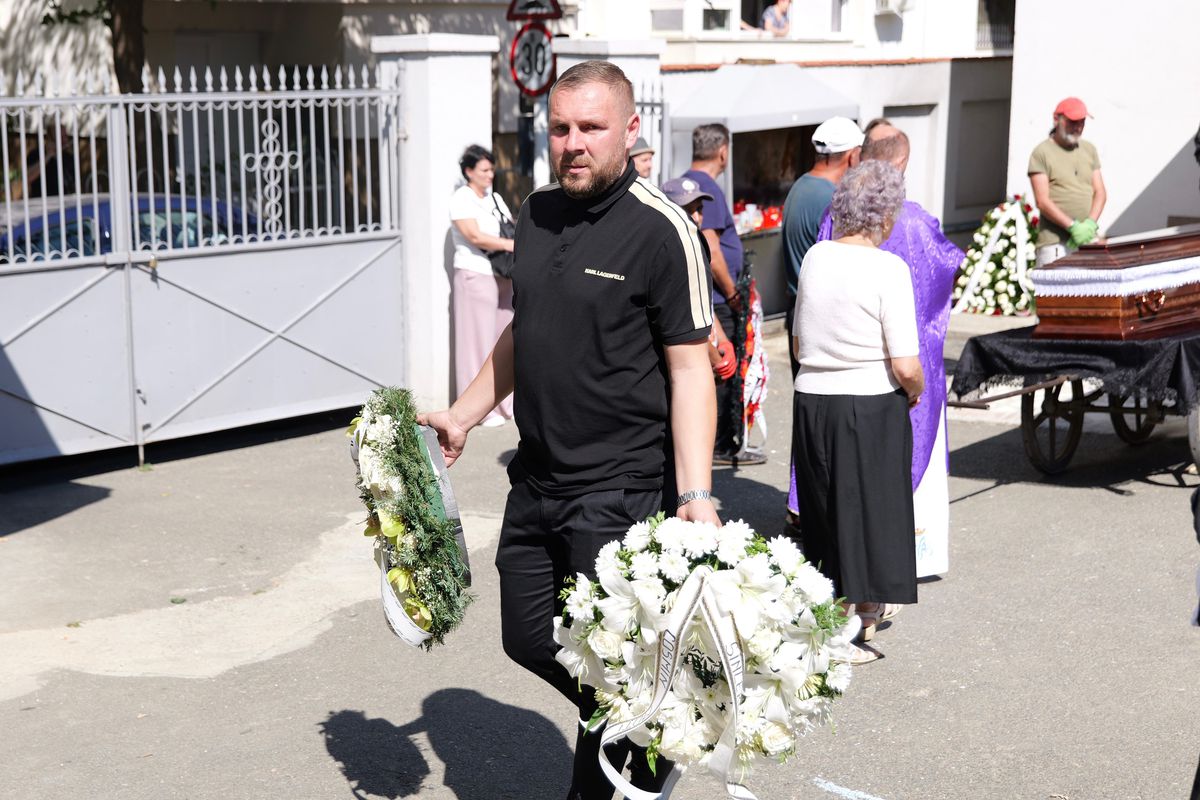 Înmormântarea lui Florin Marin