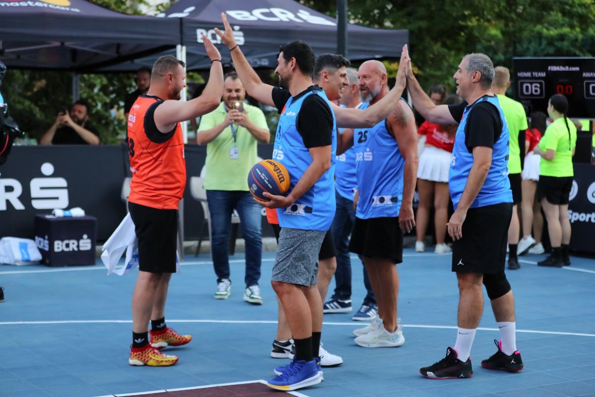 Baschet cu vedete la Sport Arena Streeball