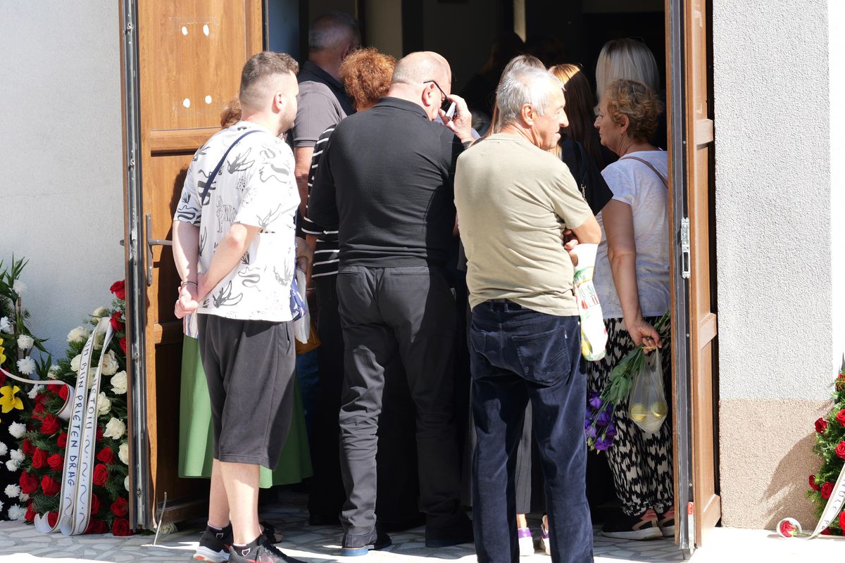 Înmormântarea lui Florin Marin