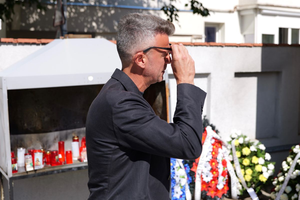 Multe nume din lumea fotbalului la înmormântarea lui Florin Marin