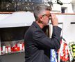 Multe nume din lumea fotbalului la înmormântarea lui Florin Marin