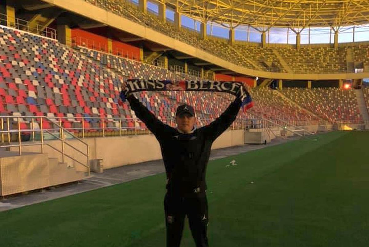 FOTO Liderul suporterilor FCSB, pe noul stadion Ghencea: „Bau! Aici va sta Peluza Nord!”
