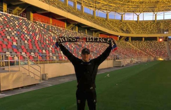 FOTO Liderul suporterilor FCSB, pe noul stadion Ghencea: „Bau! Aici va sta Peluza Nord!”