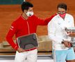 Djokovic a pierdut finala de la Roland Garros în fața lui Nadal. foto: Guliver/Getty Images