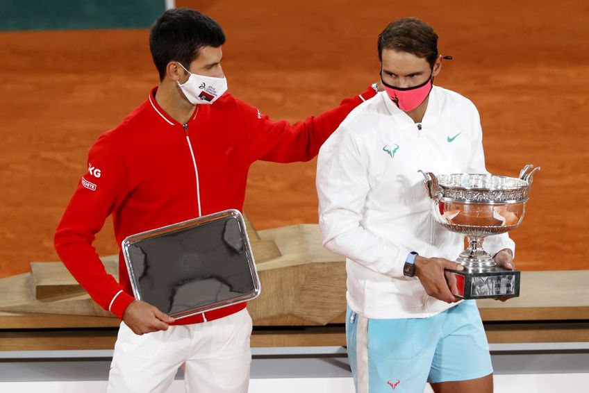 Djokovic a pierdut finala de la Roland Garros în fața lui Nadal. foto: Guliver/Getty Images