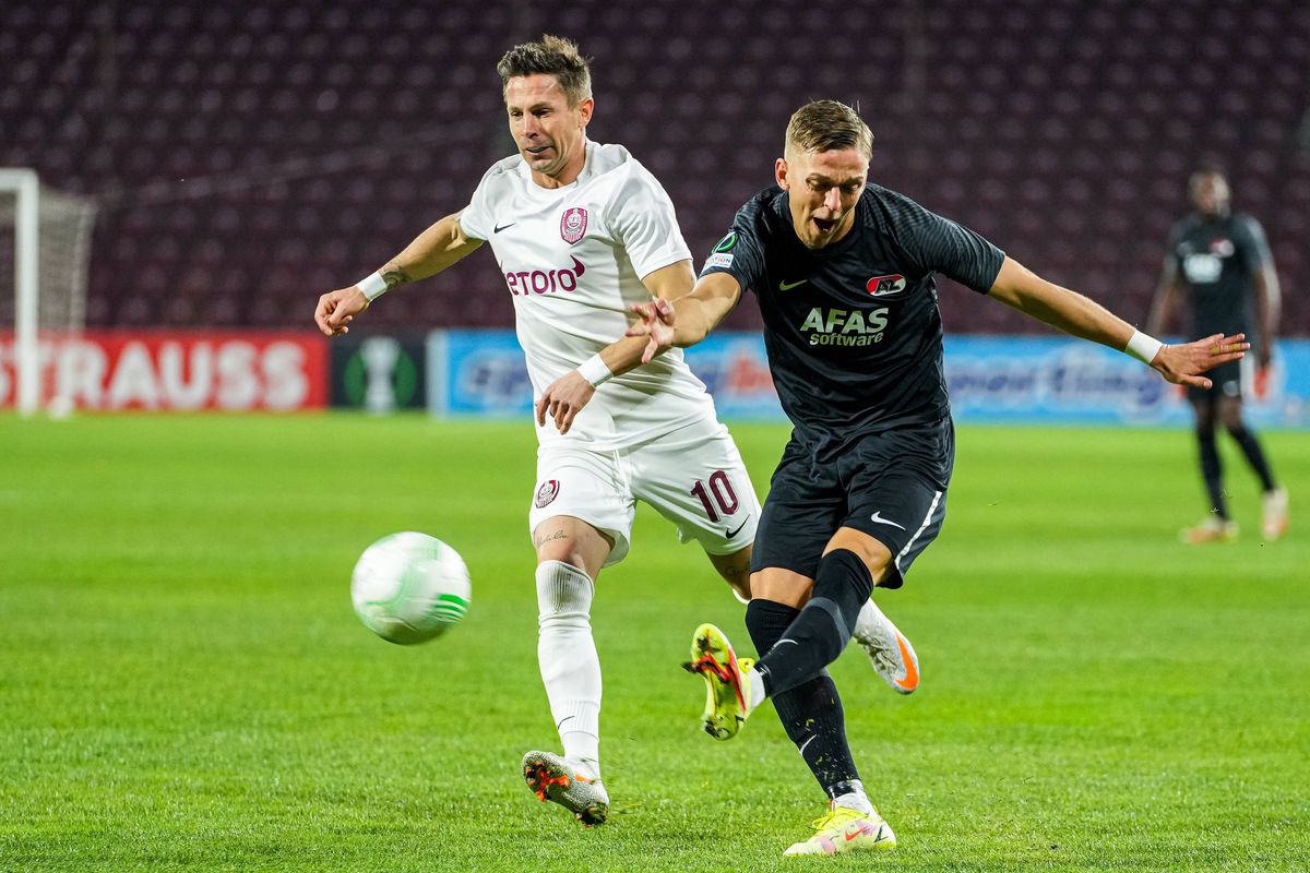 CFR Cluj - AZ Alkmaar, în grupele Conference League