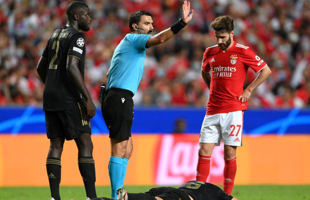 Hațegan, lăudat de toată lumea după Benfica - Bayern 0-4 » Ce note a primit