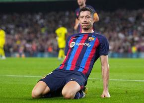 Borna istorică stabilită de Lewandowski, după „dubla” din meciul cu Villarreal