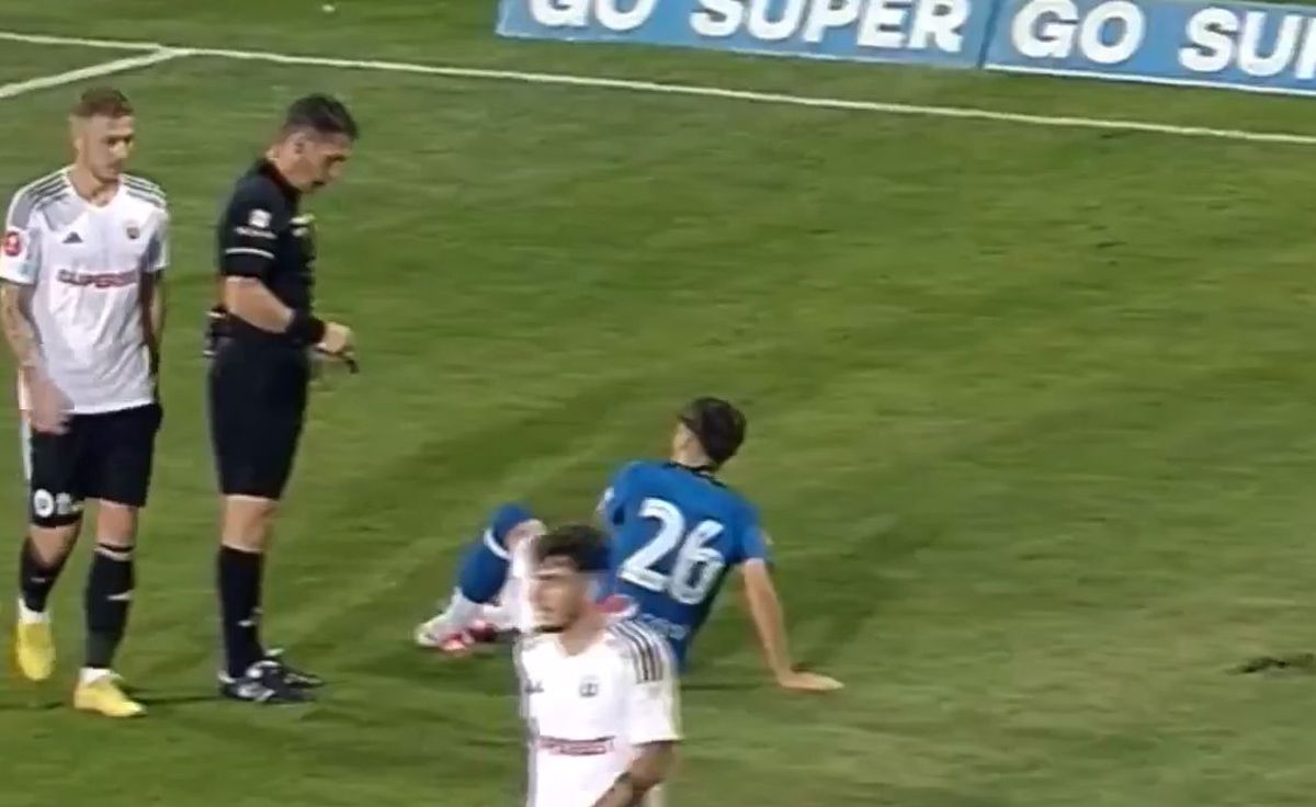 Adrian Mazilu, iertat de al doilea cartonaș galben în Farul - U Cluj