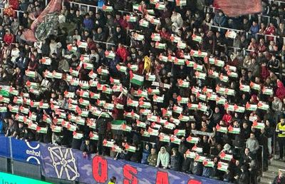 Ultrașii Osasunei au afișat în peluză steaguri ale Palestinei, după ce au amenințat cu moartea un jucător al Granadei!