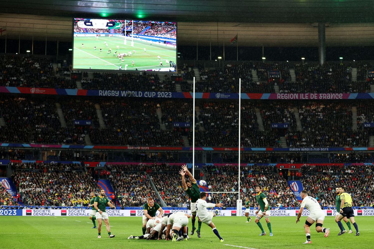 Cele mai spectaculoase imagini din Anglia - Africa de Sud, semifinala Cupei Mondiale de rugby