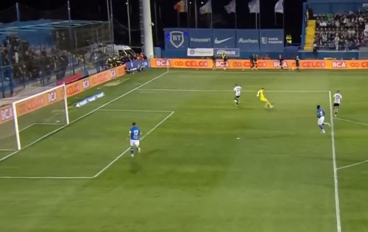 Gică Hagi a găsit vinovatul pentru golul luat de Farul cu U Cluj: „Doar el a greșit”