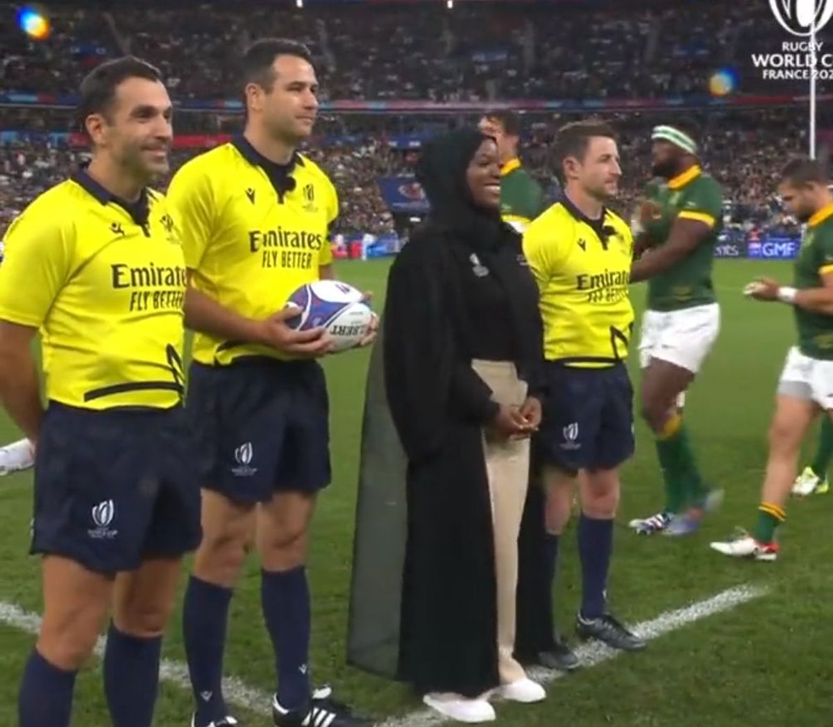 Cine e „Buldozerul”, femeia care a dat startul în semifinala Anglia - Africa de Sud: „Am spart toate stereotipurile și barierele culturale!”