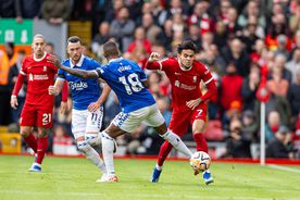 Liverpool - Everton 2-0, dubla lui Salah îi urcă pe „cormorani” pe prima poziție