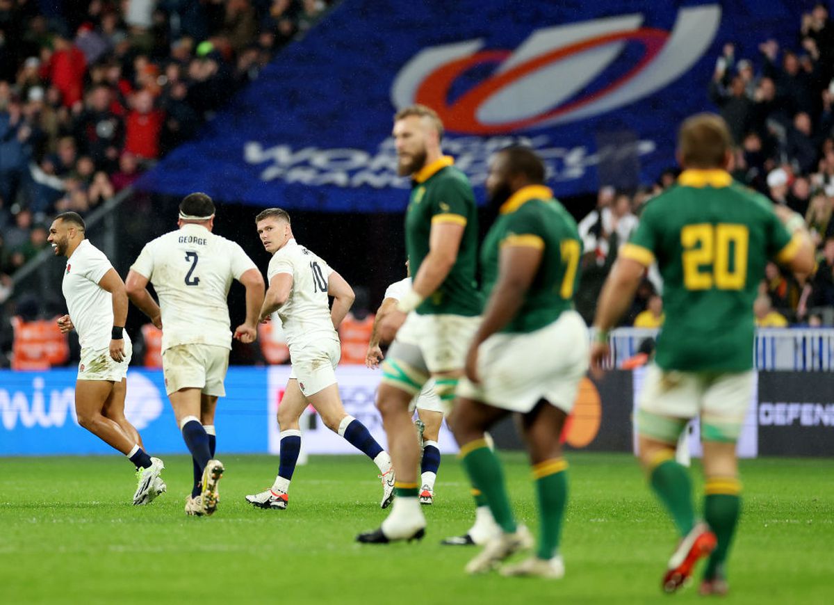 Cele mai spectaculoase imagini din Anglia - Africa de Sud, semifinala Cupei Mondiale de rugby