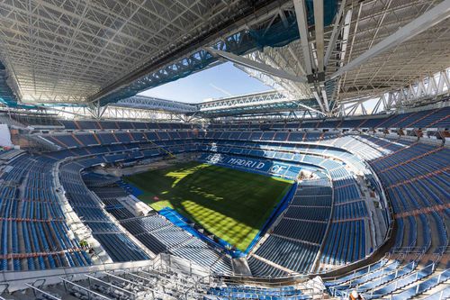 Stadionul „Santiago Bernabeu” nu a rezistat la furtună teribilă care a lovit Madridul