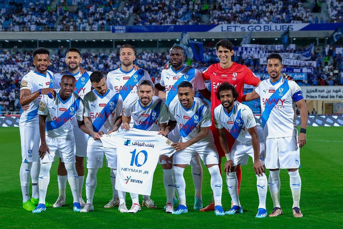 Două momente speciale, la primul meci al lui Al Hilal după accidentarea teribilă a lui Neymar » Gestul coechipierilor și mesajul din tribună