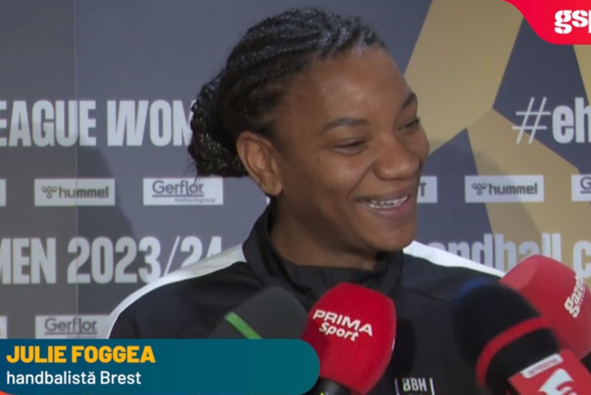 Franțuzoaica victorioasă contra lui CSM București a făcut show într-o română aproape perfectă: „Cânt «Toate diamantele» după meci”