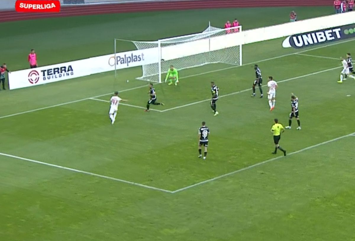 Gol de generic în Hermannstadt - Dinamo