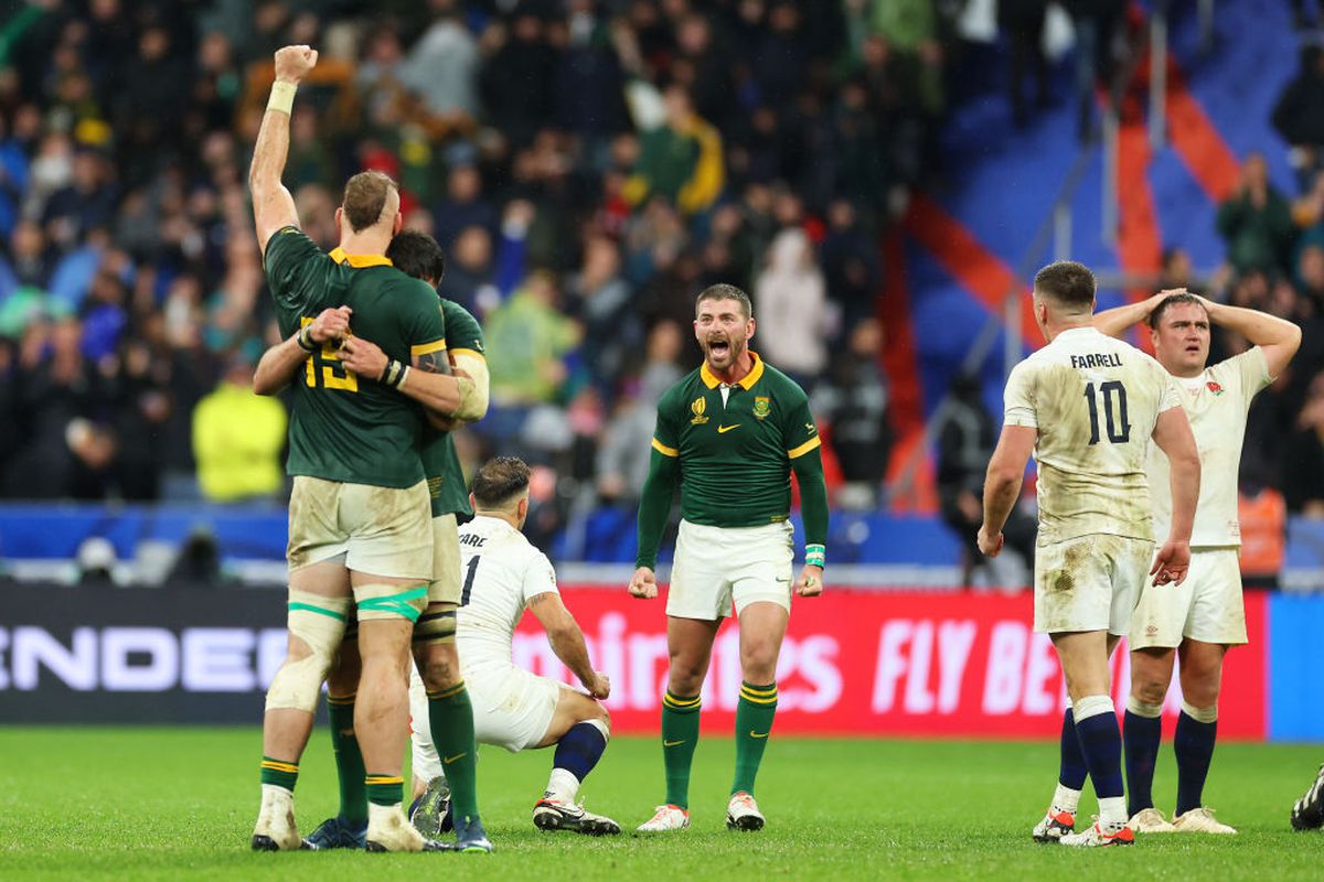 Cele mai spectaculoase imagini din Anglia - Africa de Sud, semifinala Cupei Mondiale de rugby