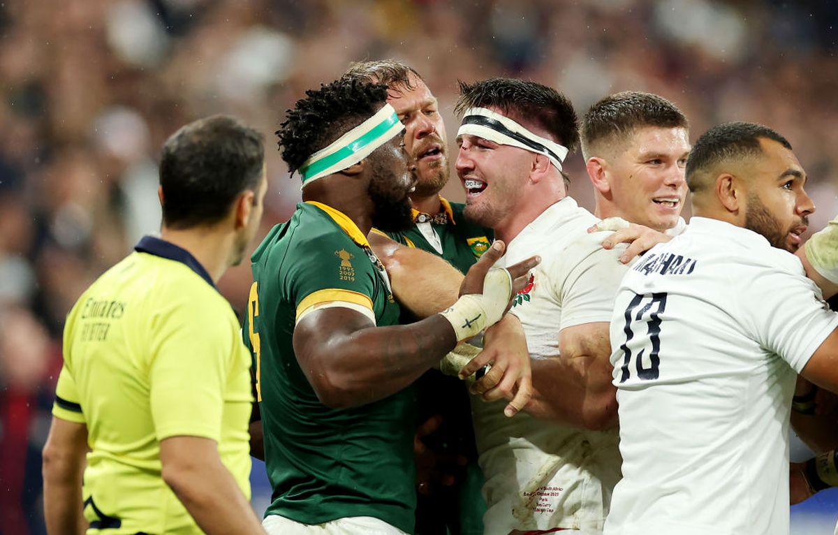 Cele mai spectaculoase imagini din Anglia - Africa de Sud, semifinala Cupei Mondiale de rugby