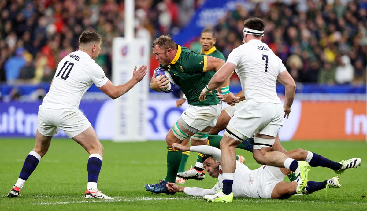 Cele mai spectaculoase imagini din Anglia - Africa de Sud, semifinala Cupei Mondiale de rugby