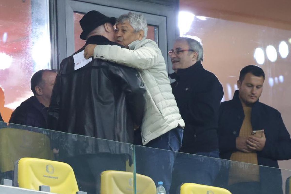 Mircea Lucescu, spectator de lux la Dinamo - FCSB » „Il Luce” s-a pupat cu „Oracolul” Mitică Dragomir