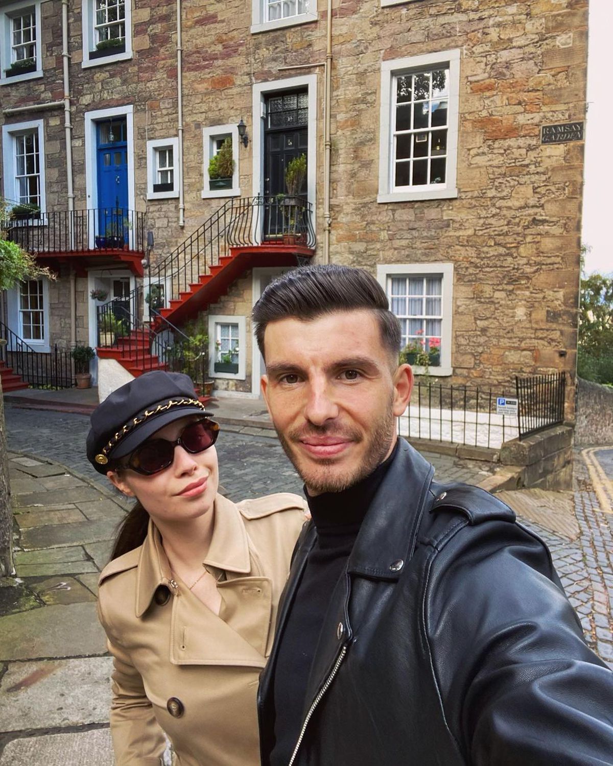 Mihai Popescu și soția