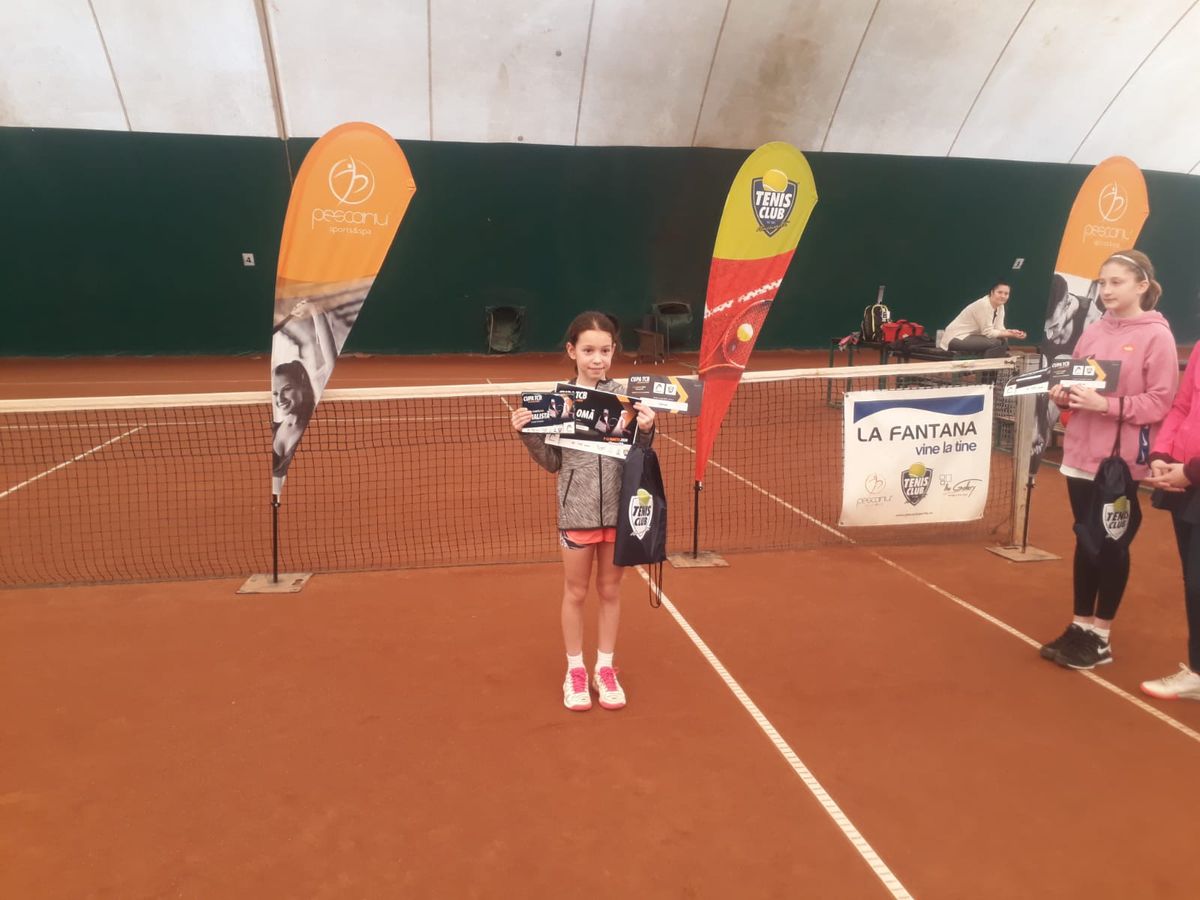 Maria Pop, campioana Tenis U14