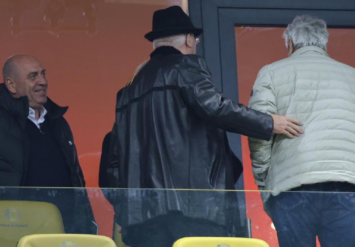 Mircea Lucescu, spectator de lux la Dinamo - FCSB » „Il Luce” s-a pupat cu „Oracolul” Mitică Dragomir