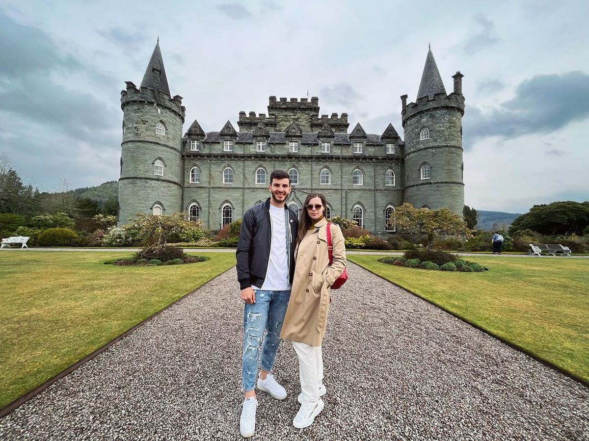 Mihai Popescu și soția