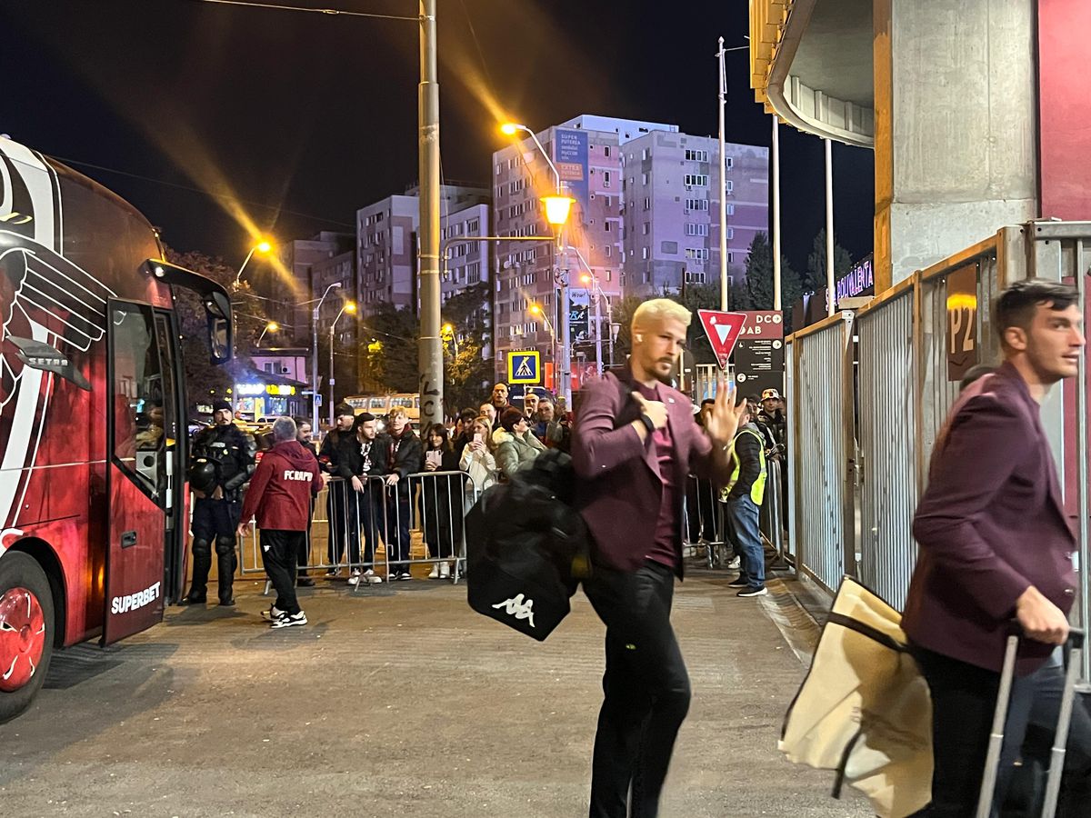 Benjamin Siegrist s-a vopsit blond, foto: Ionuț Iordache / GSP