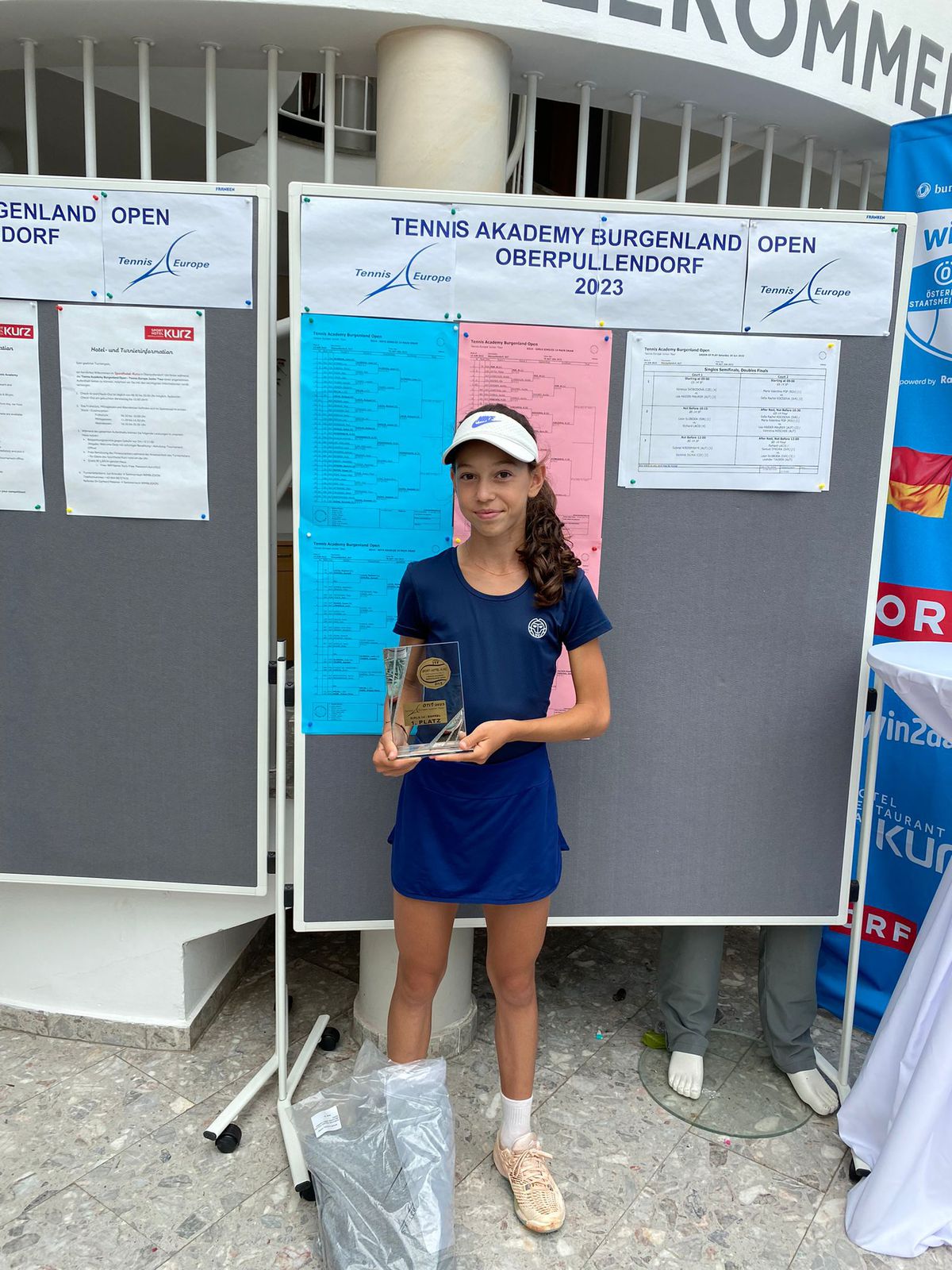 Maria Pop, campioana Tenis U14