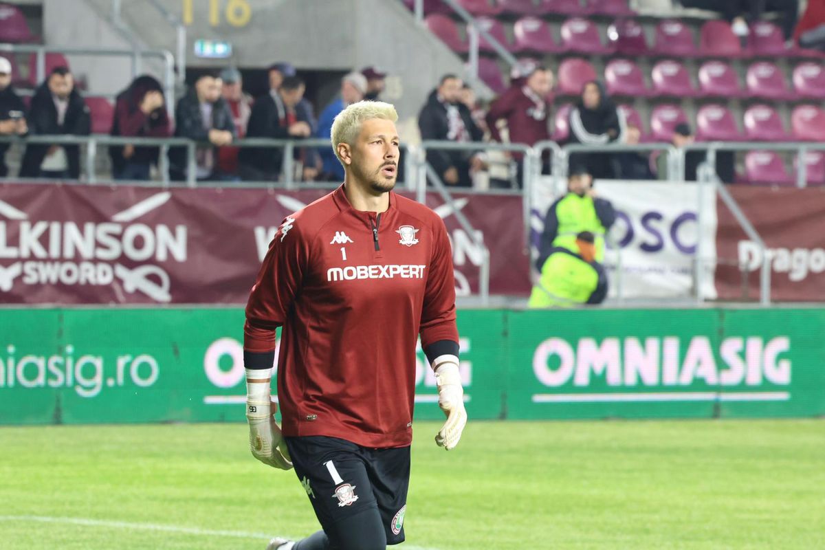 Benjamin Siegrist s-a vopsit blond, foto: Ionuț Iordache / GSP