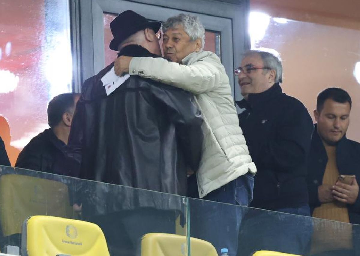 Mircea Lucescu, spectator de lux la Dinamo - FCSB » „Il Luce” s-a pupat cu „Oracolul” Mitică Dragomir