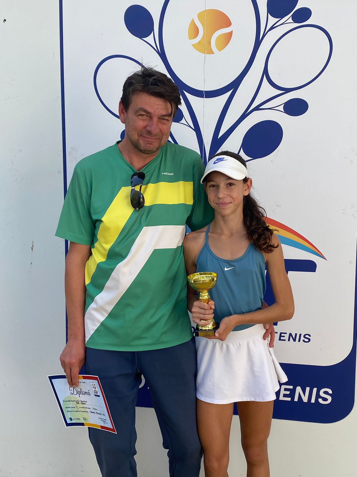 Maria Pop, campioana Tenis U14