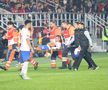 Dragoş Nedelcu s-a accidentat în Rapid - Farul, în runda 13 din Superliga / foto: Ionuț Iordache