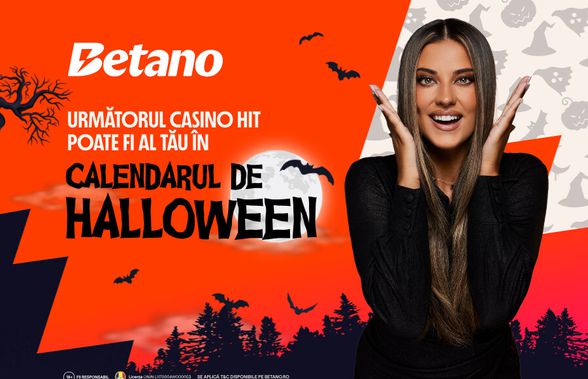 Următorul Casino Hit poate fi al tău în Calendarul de Halloween Betano!