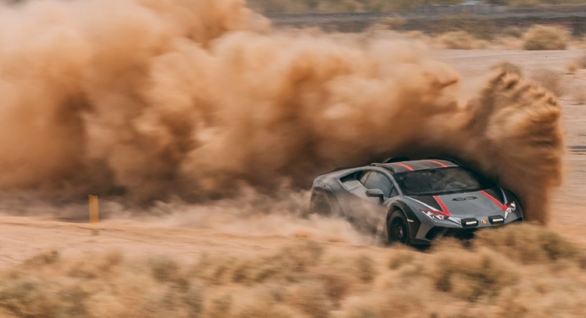 Lamborghini Huracan Sterrato, noul bolid al lui Erling Haaland